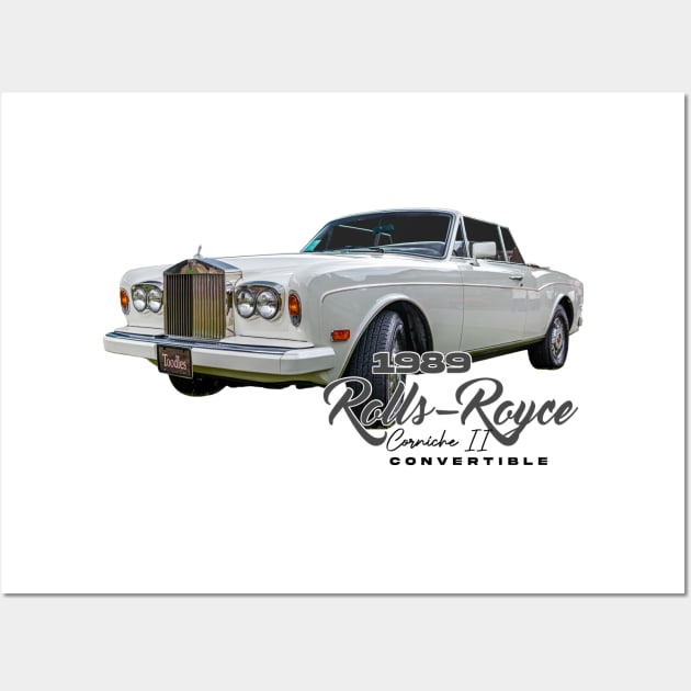 1989 Rolls Royce Corniche II Convertible Wall Art by Gestalt Imagery